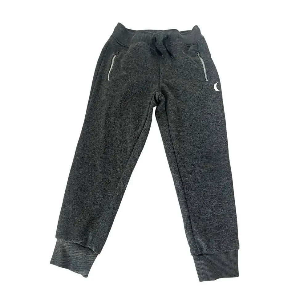 Hurley Boys Activewear Charcoal Gray Jogger Sweatpants Youth Size 6
